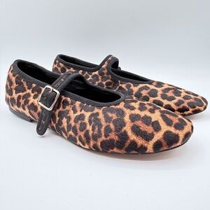 Steve Madden “Dreaming” Leopard Flats